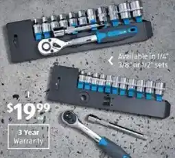 ALDI Assorted Ratchet and Socket Sets offer