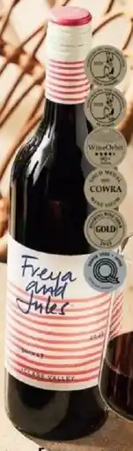 ALDI Freya and Jules Clare Valley Shiraz 2022 offer