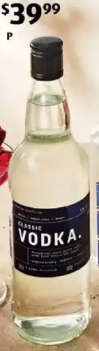 ALDI Inventum Distilling Classic Vodka offer