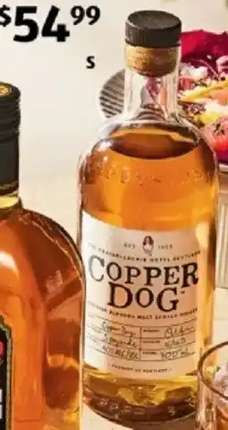 ALDI Copper Dog Whisky offer