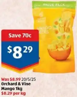 ALDI Orchard & Vine Mango offer