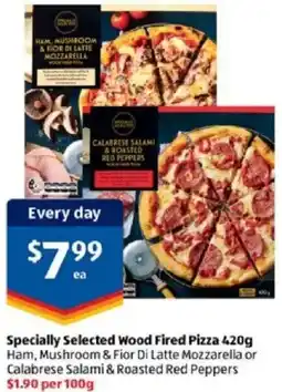 ALDI Specially Selected Wood Fired Pizza offer