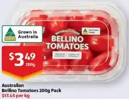 ALDI Australian Bellino Tomatoes offer