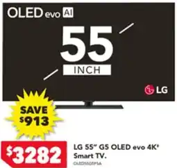 Harvey Norman LG 55" G5 OLED evo 4K Smart TV offer