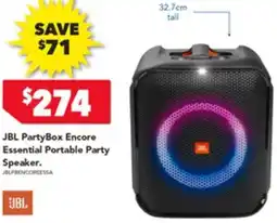 Harvey Norman JBL PartyBox Encore Essential Portable Party offer