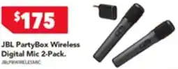 Harvey Norman JBL PartyBox Wireless Digital Mic offer