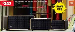 Harvey Norman JBL Authentics 200 Portable Smart Home Speaker offer