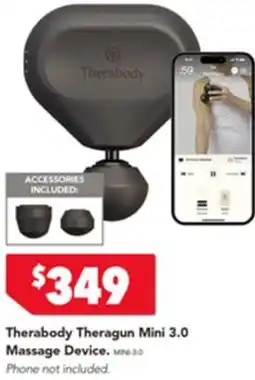 Harvey Norman Therabody Theragun Mini 3.0 Massage Device offer
