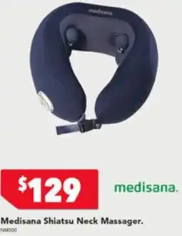 Harvey Norman Medisana Shiatsu Neck Massager offer