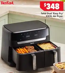 Harvey Norman Tefal Dual Easy Fry Air Fryer offer