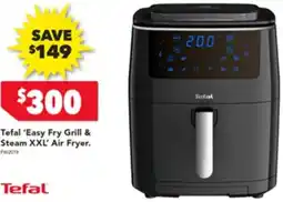 Harvey Norman Tefal Easy Fry Grill & Steam Air Fryer offer