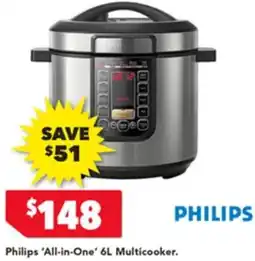 Harvey Norman Philips all-in-one multicooker offer