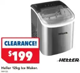 Harvey Norman Heller Ice Maker offer
