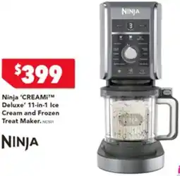 Harvey Norman Ninja 'CREAM¡ Deluxe 11-in-1 Ice Cream and Frozen Treat Maker offer