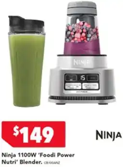 Harvey Norman Ninja Foodi Power Nutri Blender offer