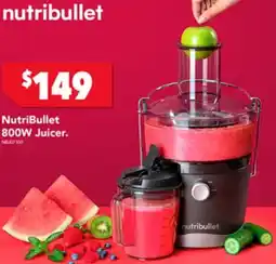 Harvey Norman NutriBullet Juicer offer