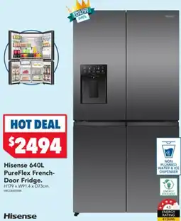 Harvey Norman Hisense PureFlex French- Door Fridge offer