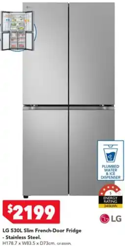 Harvey Norman LG Slim French-Door Fridge offer