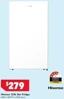 Harvey Norman Hisense Bar Fridge offer