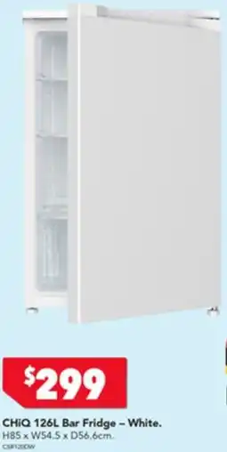 Harvey Norman CHIQ Bar Fridge offer