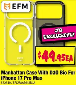 JB Hi-Fi Manhattan Case With D30 Bio For Ibiza Case With D30 Zero offer