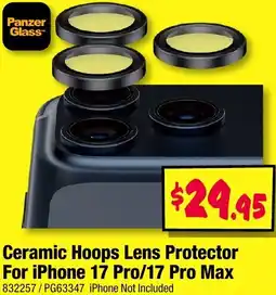 JB Hi-Fi Ceramic Hoops Lens Protector offer