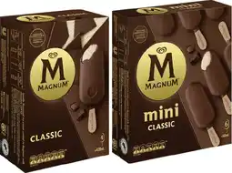 IGA Streets Magnum Ice Cream 4 Pack or Mini 6 Pack Selected Varieties offer
