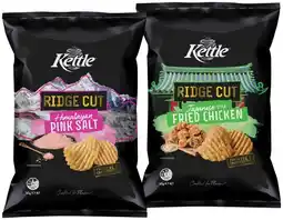 IGA Kettle Ridge Cut Potato Chips 165g Selected Varieties offer