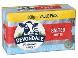 IGA Devondale Butter Block 500g Selected Varieties offer
