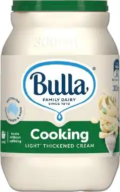 IGA Bulla Light Thickened Cooking Cream 300mL offer