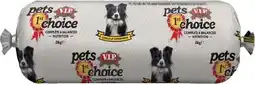 IGA Pets First Choice Dog Roll 3kg (Refrigerated Pet Food) offer
