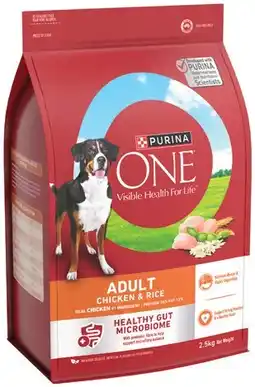 IGA Purina One Dry Dog Food 2.5kg Selected Varieties offer