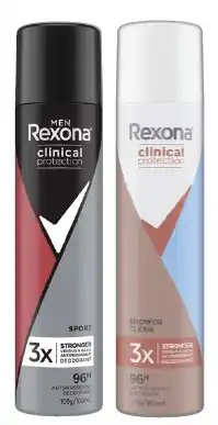 IGA Rexona Clinical Protection Antiperspirant Deodorant 180mL Selected Varieties offer