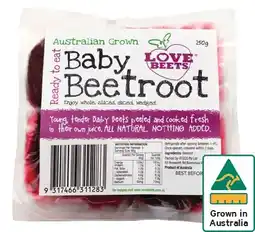 IGA Australian Love Beets Baby Beetroot 250g offer