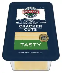 IGA Mainland Cracker Cuts Tasty Cheese 120g offer