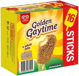 IGA Streets Golden Gaytime Ice Cream Sticks 16 Pack offer