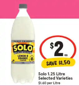 IGA Solo Selected Varieties offer