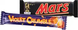 IGA Mars Medium Bars 30-56g or Violet Crumble 50g Selected Varieties offer