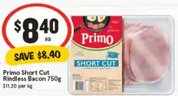 IGA Primo Short Cut Rindless Bacon offer