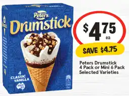 IGA Peters Drumstick Selected Varieties offer