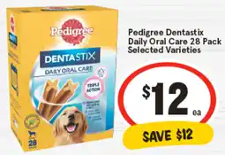 IGA Pedigree Dentastix Daily Oral Care Selected Varieties offer