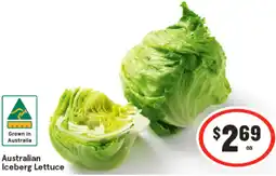 IGA Australian iceberg lettuce offer