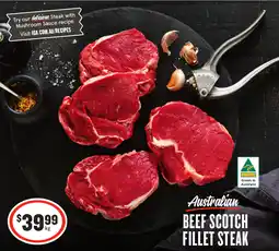 IGA Australian beef scotch fillet steak offer