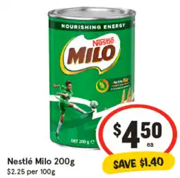 IGA Nestlé Milo offer