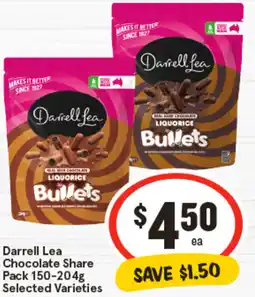 IGA Darrell lea chocolate share selected varieties offer
