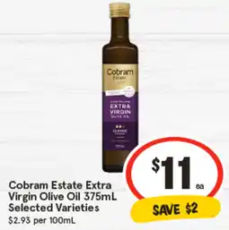 IGA Cobram estate extra virgin olive oil selected varieties offer