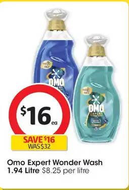 Coles Omo expert wonder wash offer