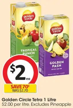 Coles Golden Circle Tetra offer