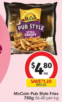 Coles McCain Pub Style Fries offer