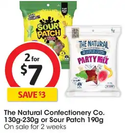 Coles The Natural Confectionery Co. or Sour Patch offer